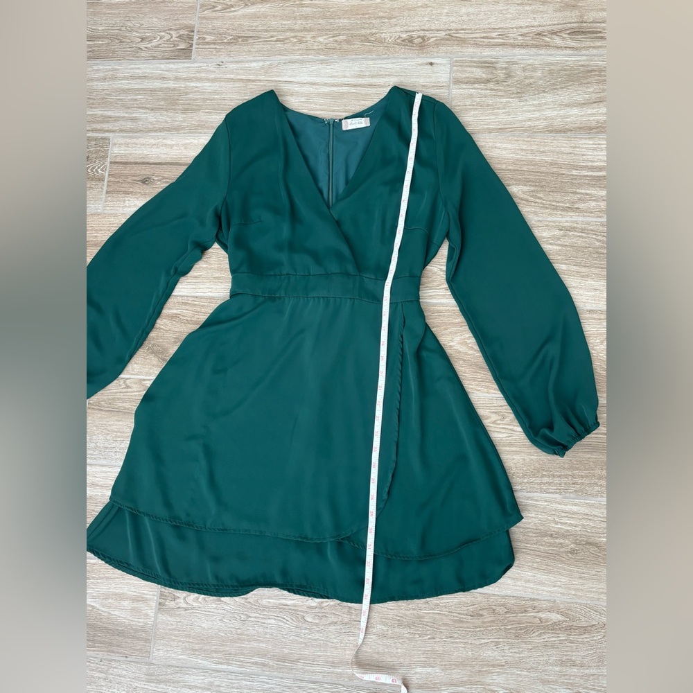 Altar'd State Green Long Sleeve Dress - Picture 5 of 14
